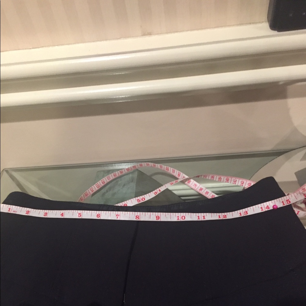 ⬇️NWOT Blk high waist wideleg pants ideal for tall - Picture 4 of 10